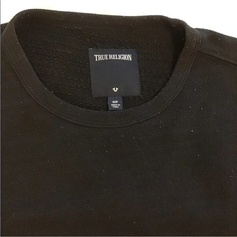 True Religion Black Graphic T-Shirt